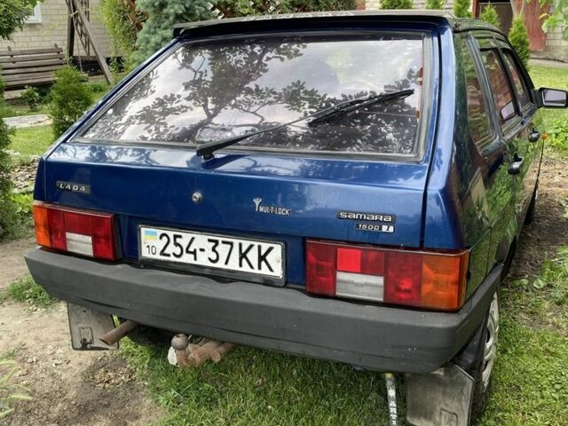 Синій ВАЗ 2109, об'ємом двигуна 1.5 л та пробігом 82 тис. км за 2000 $, фото 15 на Automoto.ua