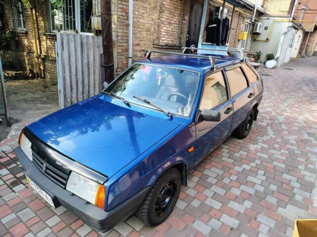 Синий ВАЗ 2109, объемом двигателя 1.5 л и пробегом 3 тыс. км за 1600 $, фото 4 на Automoto.ua