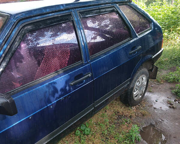 Синий ВАЗ 2109, объемом двигателя 1.5 л и пробегом 81 тыс. км за 1800 $, фото 1 на Automoto.ua