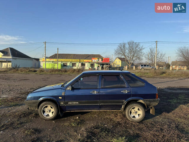Синий ВАЗ 2109, объемом двигателя 1.5 л и пробегом 243 тыс. км за 1500 $, фото 6 на Automoto.ua