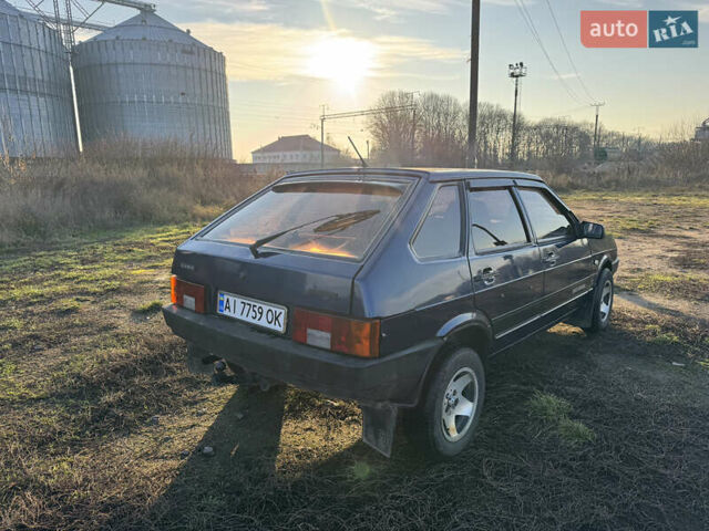 Синий ВАЗ 2109, объемом двигателя 1.5 л и пробегом 243 тыс. км за 1500 $, фото 4 на Automoto.ua