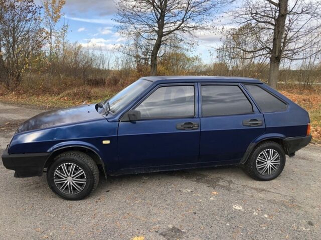 Синій ВАЗ 2109, об'ємом двигуна 1.5 л та пробігом 245 тис. км за 750 $, фото 1 на Automoto.ua