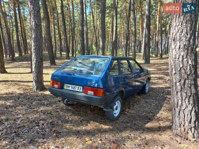 Синий ВАЗ 2109, объемом двигателя 1.5 л и пробегом 165 тыс. км за 1750 $, фото 4 на Automoto.ua