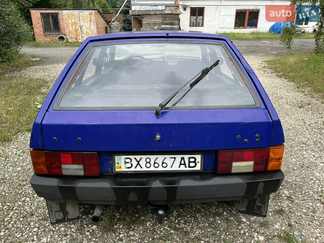 Синий ВАЗ 2109, объемом двигателя 1.5 л и пробегом 770 тыс. км за 800 $, фото 3 на Automoto.ua