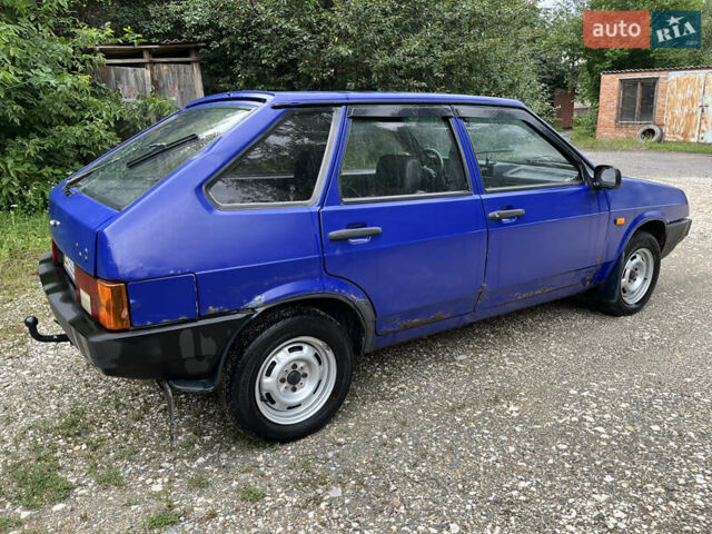 Синий ВАЗ 2109, объемом двигателя 1.5 л и пробегом 770 тыс. км за 800 $, фото 4 на Automoto.ua
