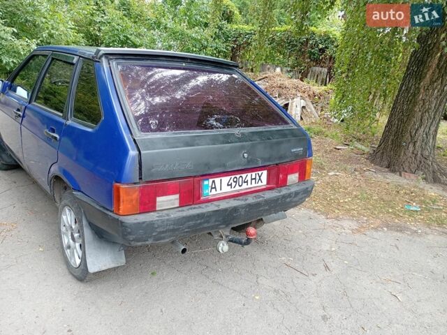 Синий ВАЗ 2109, объемом двигателя 1.5 л и пробегом 200 тыс. км за 900 $, фото 4 на Automoto.ua