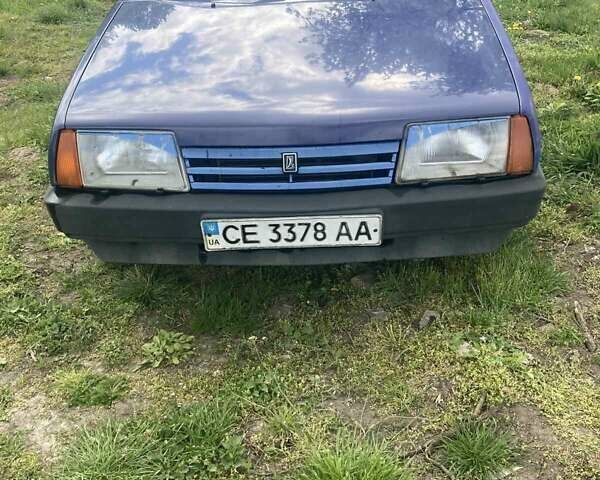 Синий ВАЗ 2109, объемом двигателя 1 л и пробегом 267 тыс. км за 480 $, фото 6 на Automoto.ua