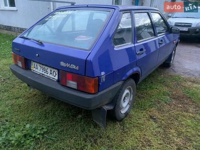 Синий ВАЗ 2109, объемом двигателя 1.5 л и пробегом 200 тыс. км за 1200 $, фото 3 на Automoto.ua