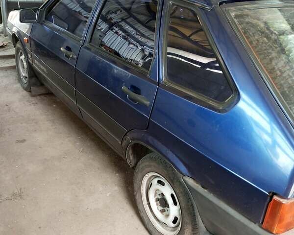 Синий ВАЗ 2109, объемом двигателя 1.46 л и пробегом 163 тыс. км за 2300 $, фото 1 на Automoto.ua