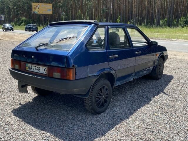 Синий ВАЗ 2109, объемом двигателя 0 л и пробегом 220 тыс. км за 550 $, фото 3 на Automoto.ua