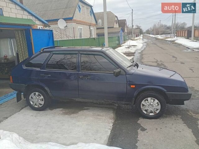 Синий ВАЗ 2109, объемом двигателя 1.5 л и пробегом 173 тыс. км за 2500 $, фото 4 на Automoto.ua