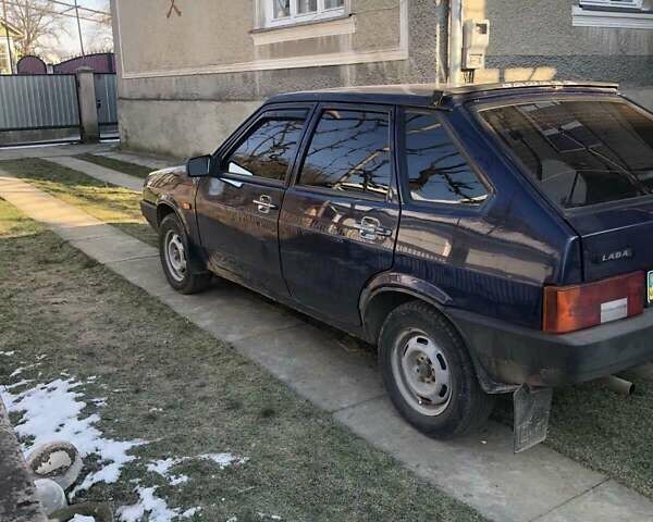 Синий ВАЗ 2109, объемом двигателя 1.5 л и пробегом 168 тыс. км за 2400 $, фото 1 на Automoto.ua