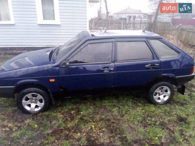 Синий ВАЗ 2109, объемом двигателя 1.5 л и пробегом 100 тыс. км за 1200 $, фото 5 на Automoto.ua