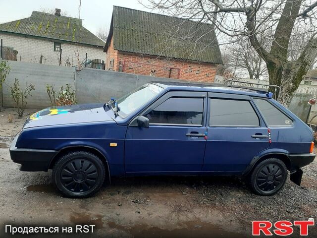 Синий ВАЗ 2109, объемом двигателя 1.5 л и пробегом 90 тыс. км за 2400 $, фото 6 на Automoto.ua