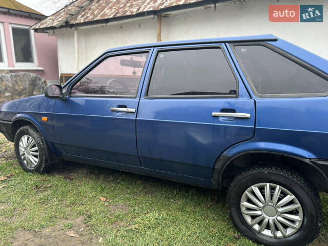 Синий ВАЗ 2109, объемом двигателя 1.5 л и пробегом 115 тыс. км за 2800 $, фото 6 на Automoto.ua