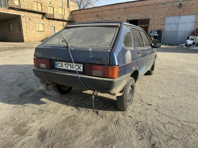 Синий ВАЗ 2109, объемом двигателя 1.6 л и пробегом 200 тыс. км за 850 $, фото 4 на Automoto.ua