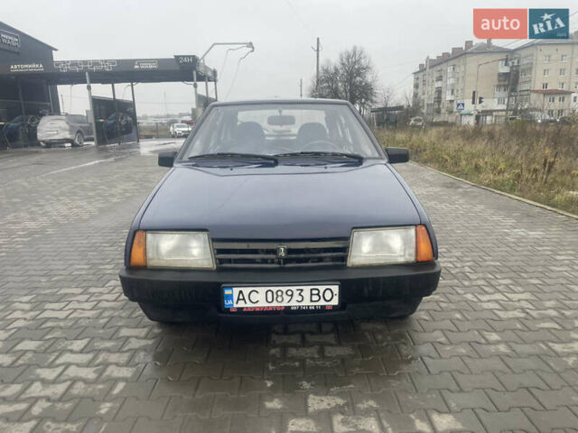 Синій ВАЗ 2109, об'ємом двигуна 1.5 л та пробігом 259 тис. км за 1550 $, фото 4 на Automoto.ua