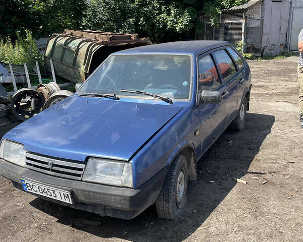 Синий ВАЗ 2109, объемом двигателя 1.5 л и пробегом 372 тыс. км за 600 $, фото 19 на Automoto.ua