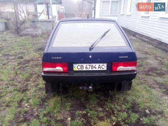 Синий ВАЗ 2109, объемом двигателя 1.5 л и пробегом 100 тыс. км за 1200 $, фото 6 на Automoto.ua