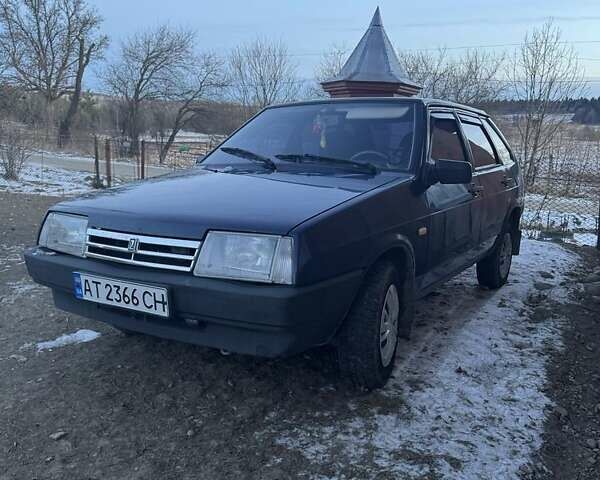 Синий ВАЗ 2109, объемом двигателя 1.5 л и пробегом 138 тыс. км за 1300 $, фото 7 на Automoto.ua