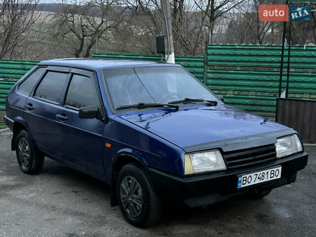 Синий ВАЗ 2109, объемом двигателя 1.5 л и пробегом 250 тыс. км за 1200 $, фото 4 на Automoto.ua