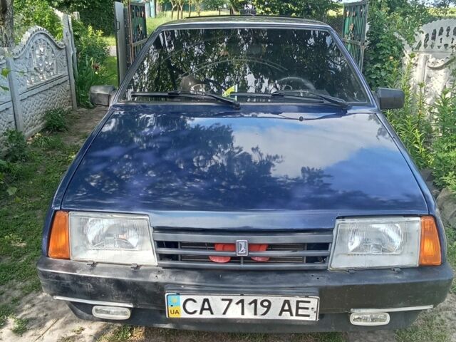 Синий ВАЗ 2109, объемом двигателя 1.5 л и пробегом 213 тыс. км за 1200 $, фото 7 на Automoto.ua