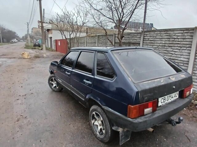 Синий ВАЗ 2109, объемом двигателя 0 л и пробегом 255 тыс. км за 900 $, фото 1 на Automoto.ua