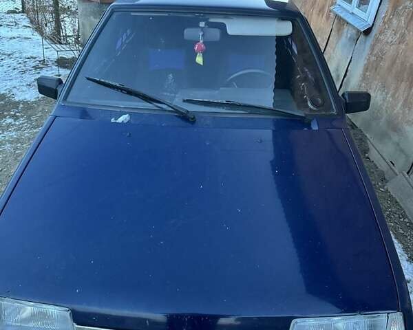 Синий ВАЗ 2109, объемом двигателя 1.5 л и пробегом 138 тыс. км за 1300 $, фото 1 на Automoto.ua