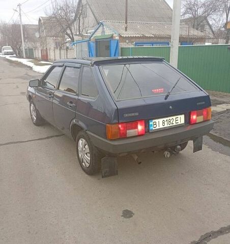 Синий ВАЗ 2109, объемом двигателя 1.5 л и пробегом 173 тыс. км за 2500 $, фото 2 на Automoto.ua