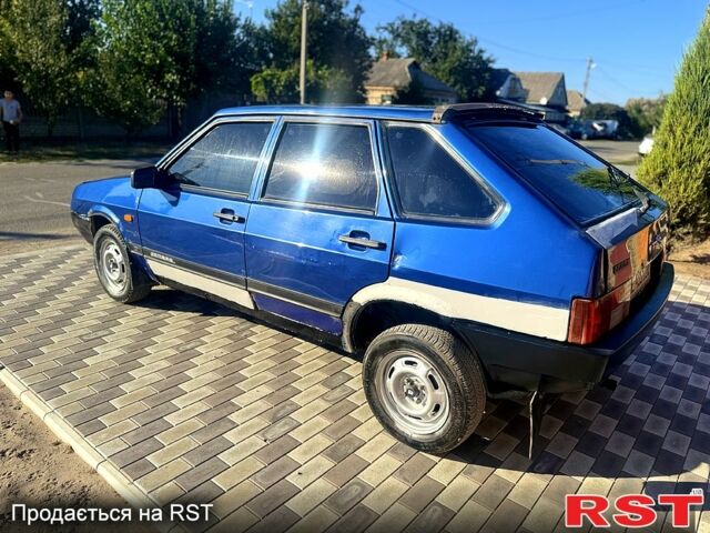Синий ВАЗ 2109, объемом двигателя 1.6 л и пробегом 95 тыс. км за 900 $, фото 4 на Automoto.ua