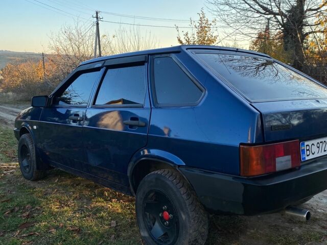 Синий ВАЗ 2109, объемом двигателя 1.5 л и пробегом 180 тыс. км за 1500 $, фото 2 на Automoto.ua