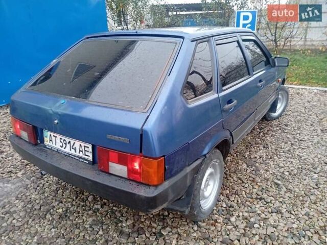 Синій ВАЗ 2109, об'ємом двигуна 1.5 л та пробігом 250 тис. км за 950 $, фото 5 на Automoto.ua