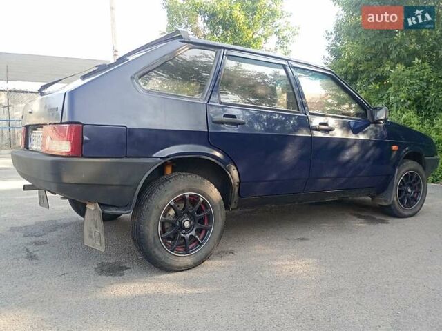 Синий ВАЗ 2109, объемом двигателя 1.5 л и пробегом 162 тыс. км за 1800 $, фото 4 на Automoto.ua