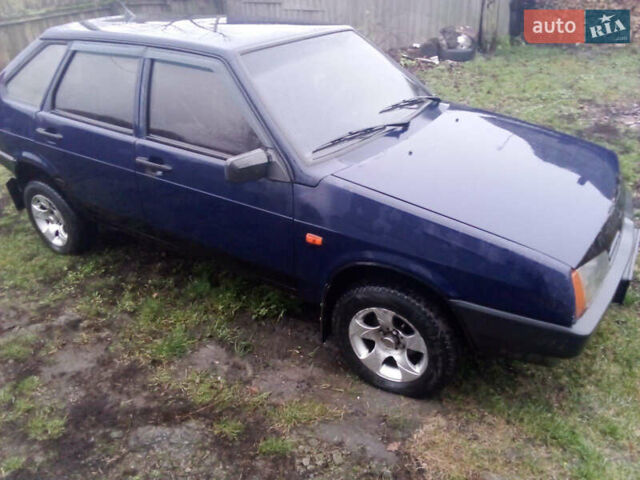Синий ВАЗ 2109, объемом двигателя 1.5 л и пробегом 100 тыс. км за 1200 $, фото 8 на Automoto.ua