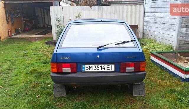 Синій ВАЗ 2109, об'ємом двигуна 1.6 л та пробігом 265 тис. км за 2000 $, фото 1 на Automoto.ua