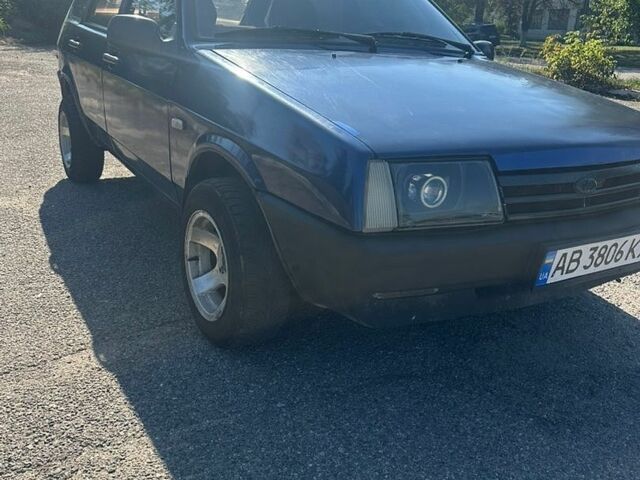 Синий ВАЗ 2109, объемом двигателя 1.6 л и пробегом 260 тыс. км за 1600 $, фото 1 на Automoto.ua
