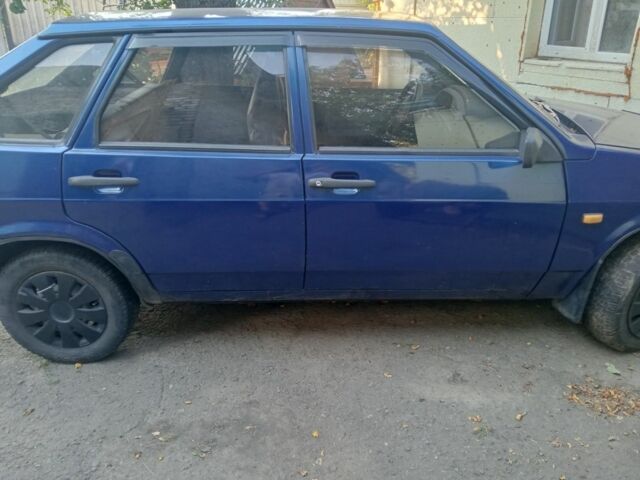 Синий ВАЗ 2109, объемом двигателя 1.6 л и пробегом 170 тыс. км за 1700 $, фото 7 на Automoto.ua