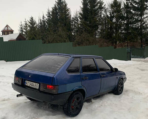 Синий ВАЗ 2109, объемом двигателя 1.5 л и пробегом 140 тыс. км за 1150 $, фото 2 на Automoto.ua