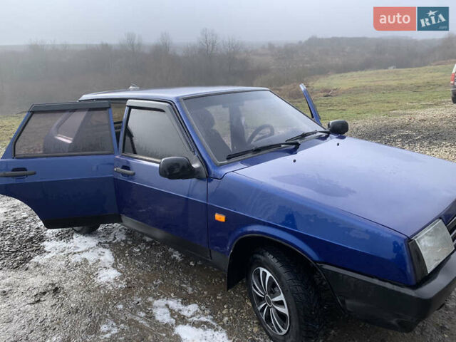 Синий ВАЗ 2109, объемом двигателя 1.6 л и пробегом 98 тыс. км за 2100 $, фото 2 на Automoto.ua