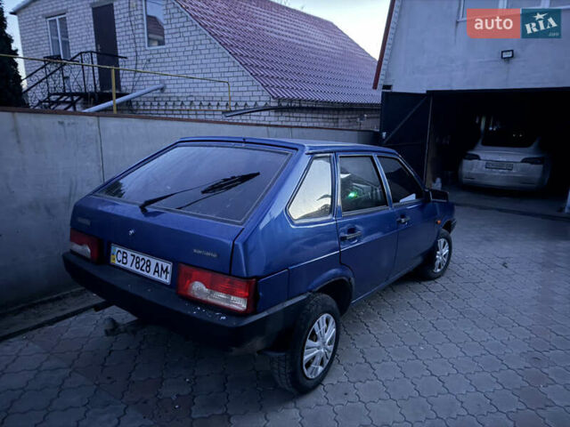 Синий ВАЗ 2109, объемом двигателя 1.6 л и пробегом 230 тыс. км за 1300 $, фото 2 на Automoto.ua