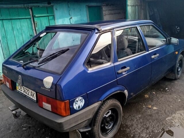 Синий ВАЗ 2109, объемом двигателя 1.5 л и пробегом 150 тыс. км за 2000 $, фото 3 на Automoto.ua