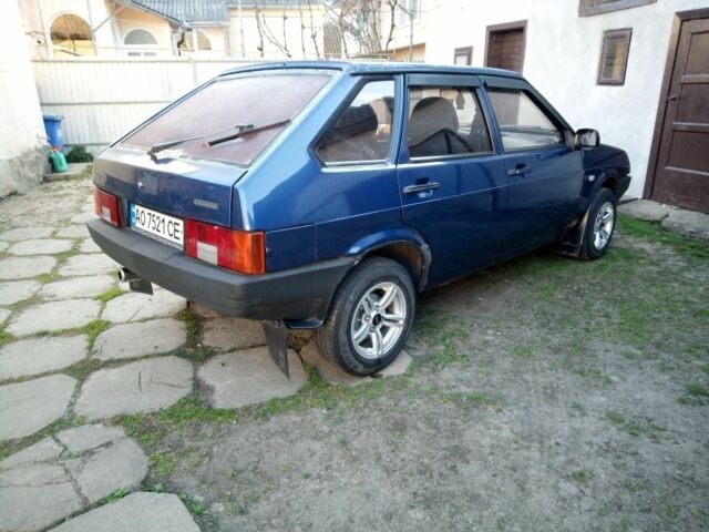 Синий ВАЗ 2109, объемом двигателя 1.6 л и пробегом 160 тыс. км за 1450 $, фото 2 на Automoto.ua