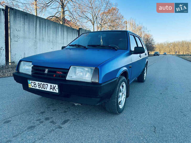 Синий ВАЗ 2109, объемом двигателя 1.6 л и пробегом 281 тыс. км за 1850 $, фото 1 на Automoto.ua