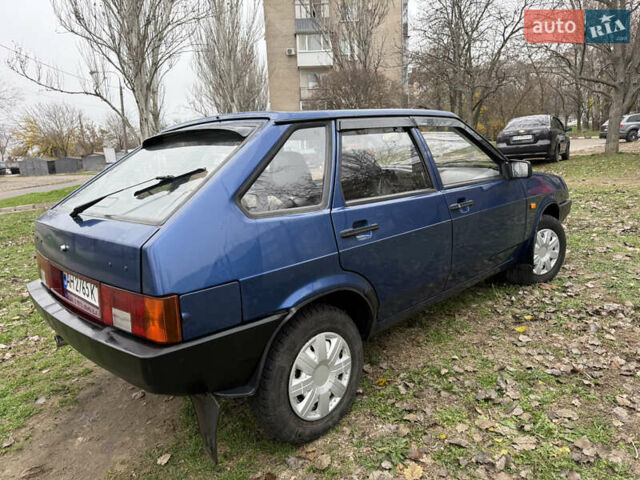 Синий ВАЗ 2109, объемом двигателя 1.6 л и пробегом 113 тыс. км за 2500 $, фото 8 на Automoto.ua
