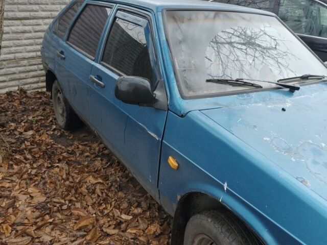 Синий ВАЗ 2109, объемом двигателя 1.5 л и пробегом 156 тыс. км за 476 $, фото 3 на Automoto.ua