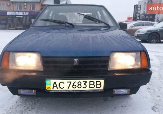 Синій ВАЗ 2109, об'ємом двигуна 1.6 л та пробігом 105 тис. км за 1600 $, фото 1 на Automoto.ua