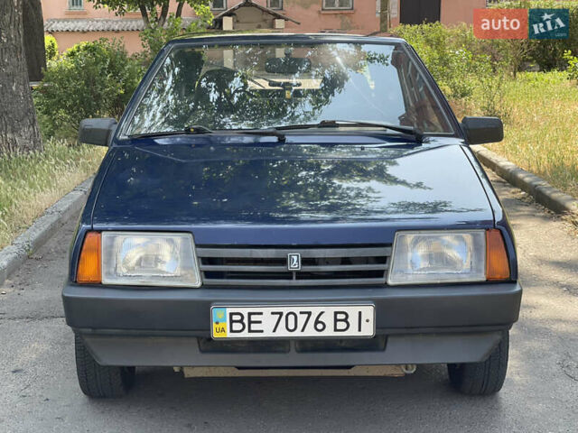 Синий ВАЗ 2109, объемом двигателя 1.5 л и пробегом 290 тыс. км за 1750 $, фото 1 на Automoto.ua