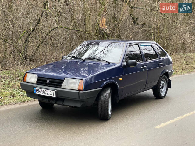 Синий ВАЗ 2109, объемом двигателя 1.6 л и пробегом 264 тыс. км за 2200 $, фото 1 на Automoto.ua