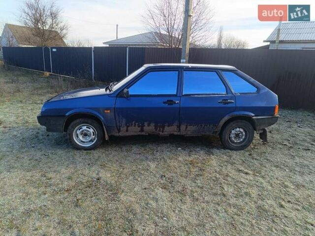 Синій ВАЗ 2109, об'ємом двигуна 1.6 л та пробігом 214 тис. км за 750 $, фото 1 на Automoto.ua