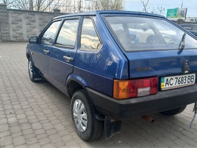 Синій ВАЗ 2109, об'ємом двигуна 1.6 л та пробігом 105 тис. км за 2500 $, фото 7 на Automoto.ua